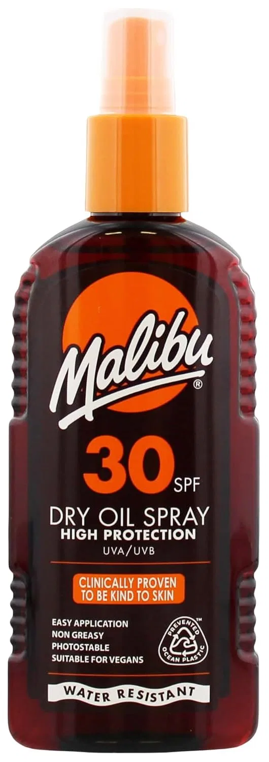 Сухой спрей для загара SPF 30 от Malibu, 200 мл Malibu
