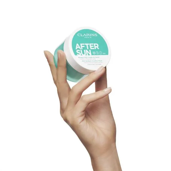 Маска для лица Clarins — И тела, успокаивающая и увлажняющая кожу After Sun Masque Sos Coups De Soleil, 100 мл — фото 4