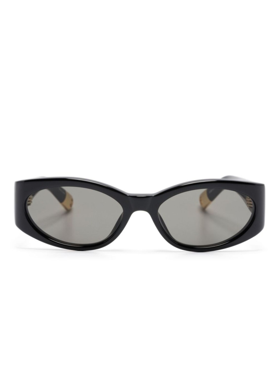 

Jacquemus солнцезащитные очки Les lunettes Ovalo в овальной оправе, черный