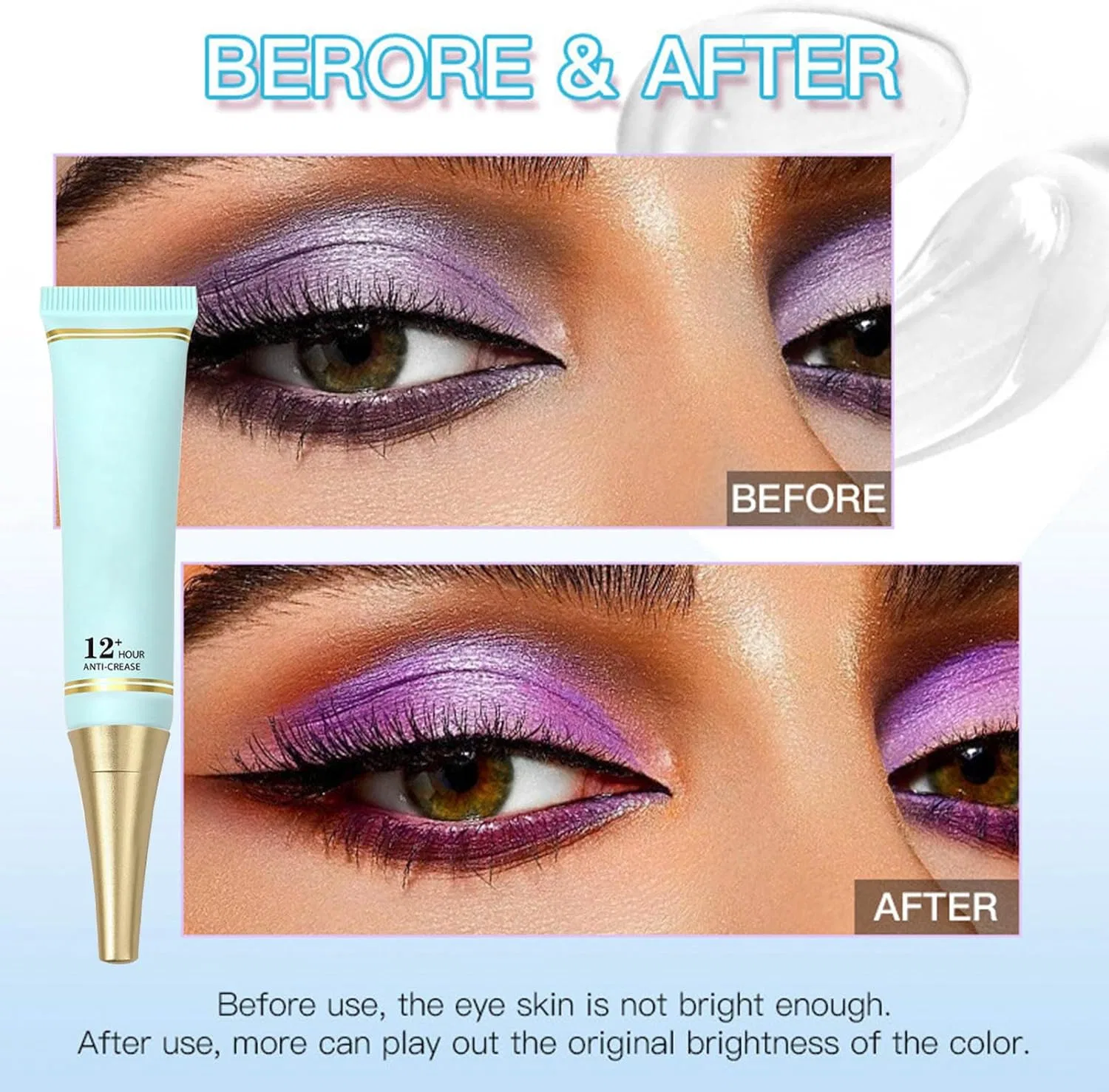 Праймер для век Eyeshadow Base Primer, бесцветный, 1 шт — фото 3