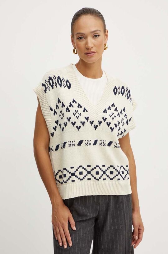 

Жилет Weekend Max Mara, бежевый