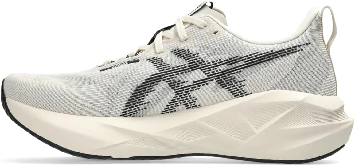Мужские беговые кроссовки ASICS Novablast 5, Black Oatmeal — фото 4