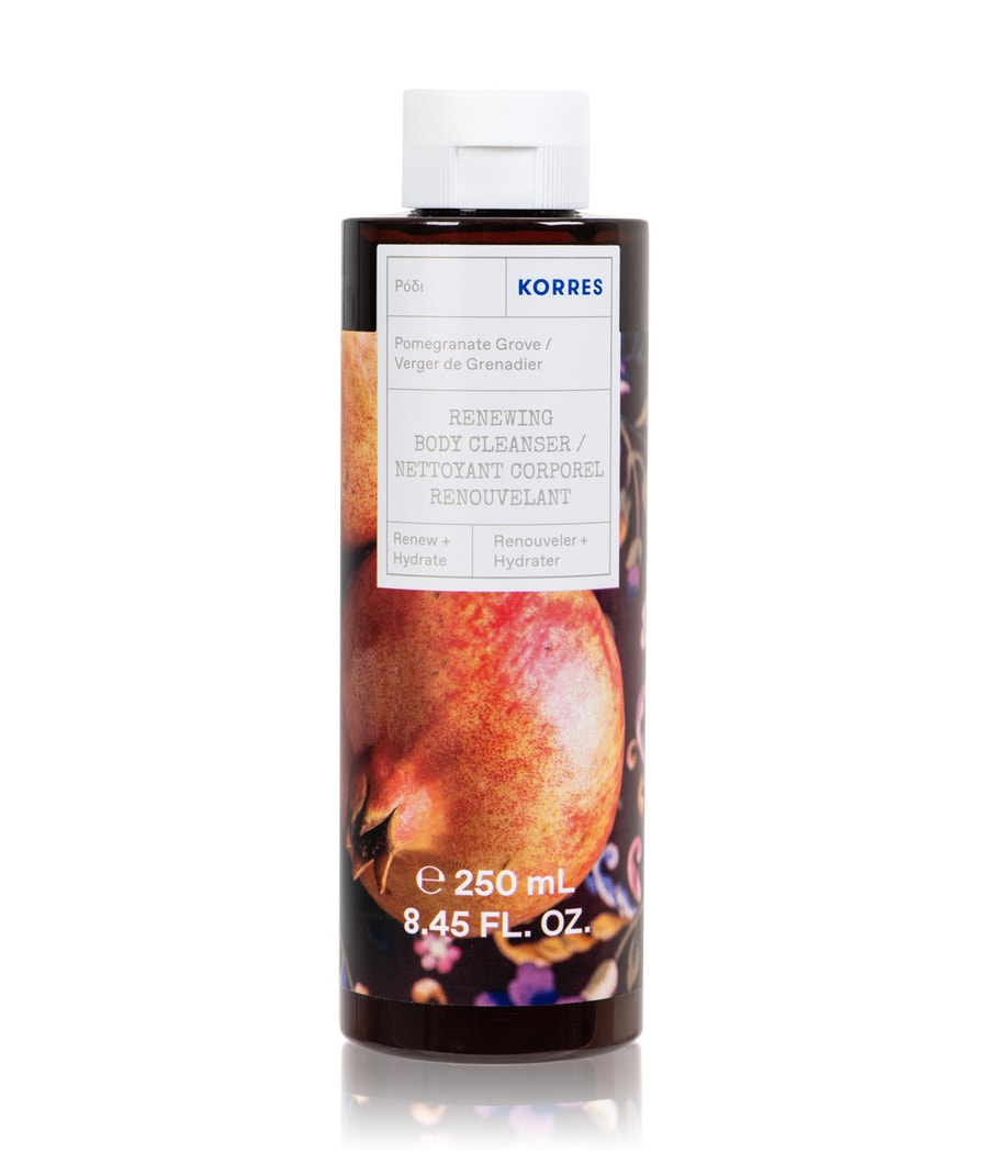 

Гель для душа KORRES Pomegranate Grove Revitalisierend, 250 ml