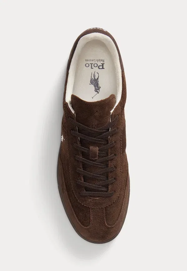 Кроссовки Polo Ralph Lauren Bedford, шоколадно-коричневый/тёмно-коричневый — фото 4