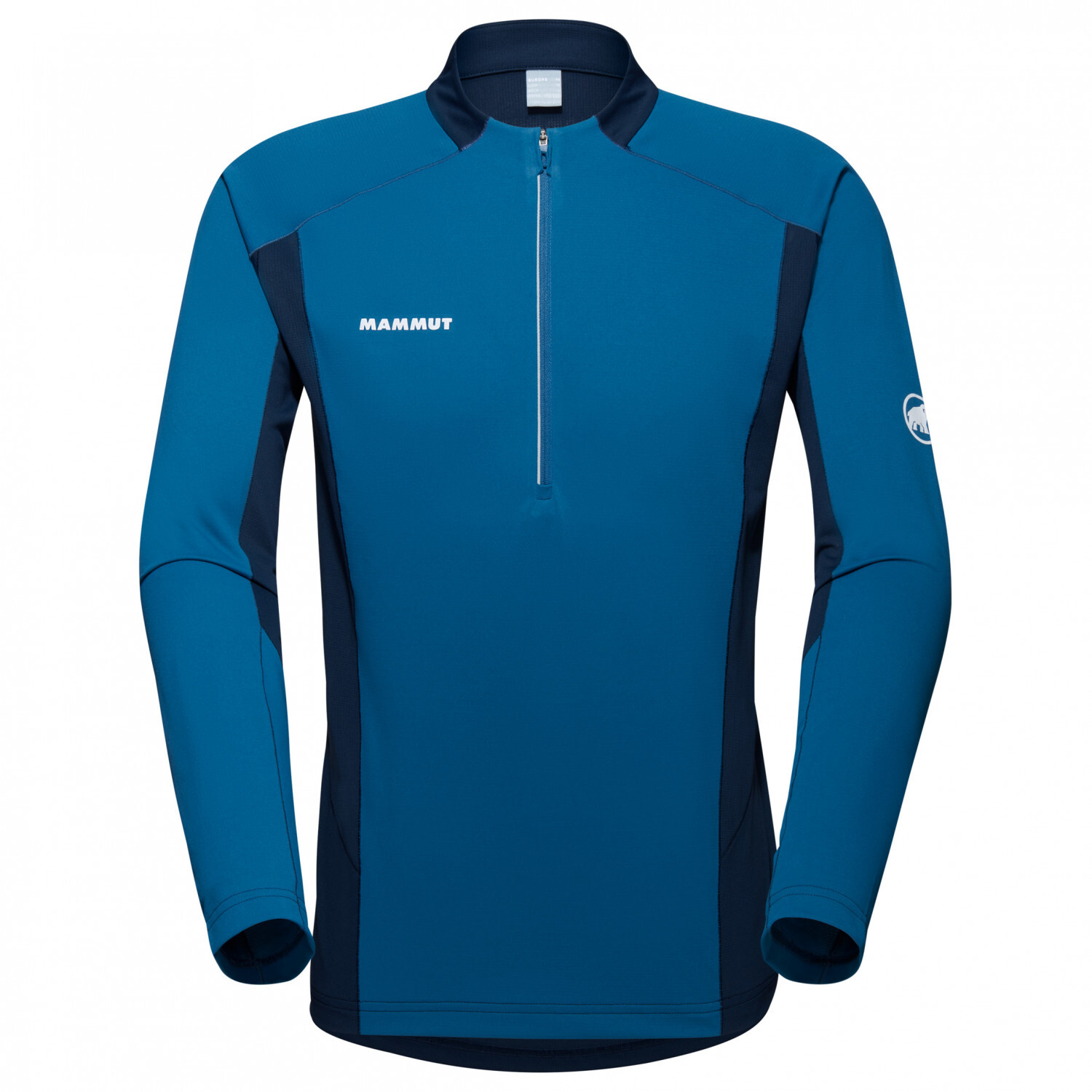 

Функциональная рубашка Mammut Aenergy FL Half Zip Longsleeve, цвет Deep Ice/Marine