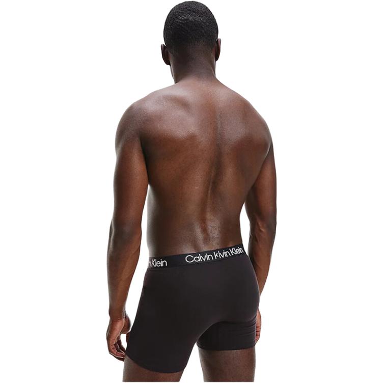Боксеры 3 шт Трусы Europe Version Мужские 3 шт Calvin Klein, черный — фото 3