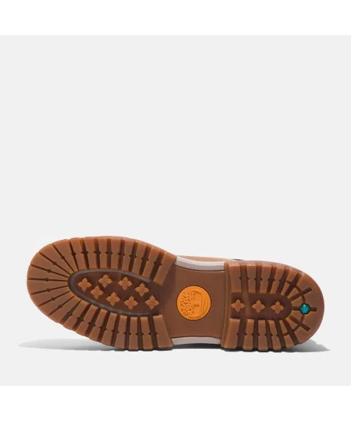 Ботинки водонепроницаемые Timberland с шнуровкой, цвет пшеничный — фото 3