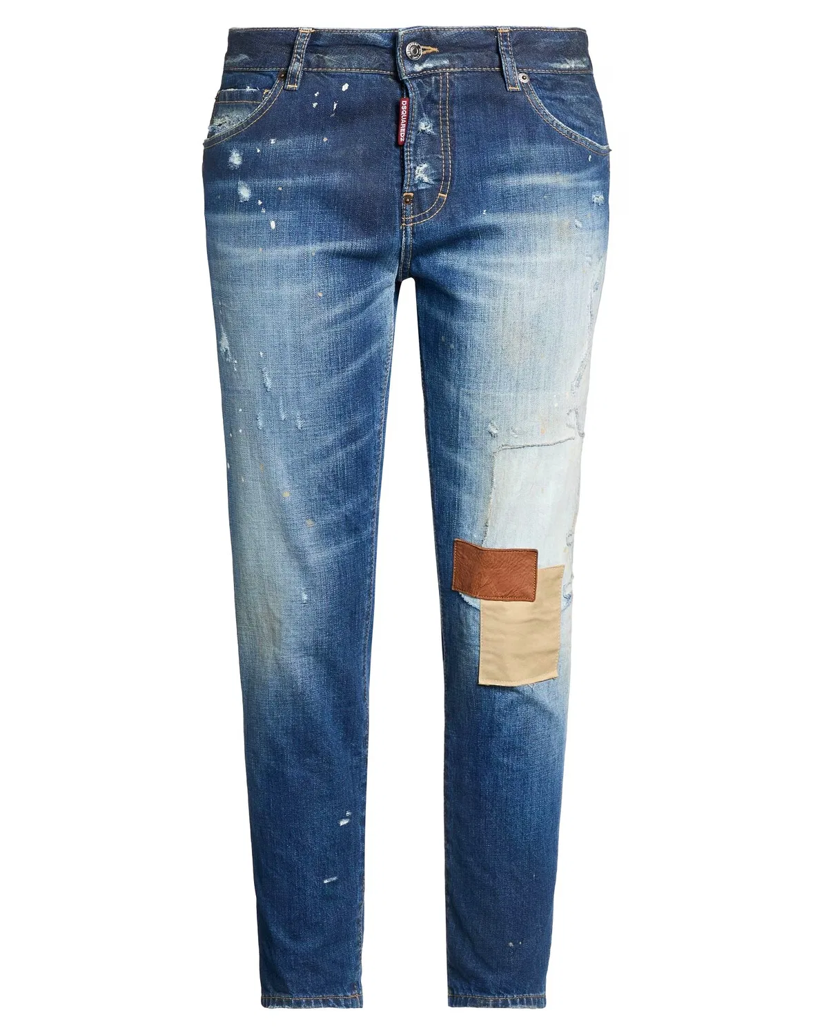 Джинсы скинни DSQUARED2 синие