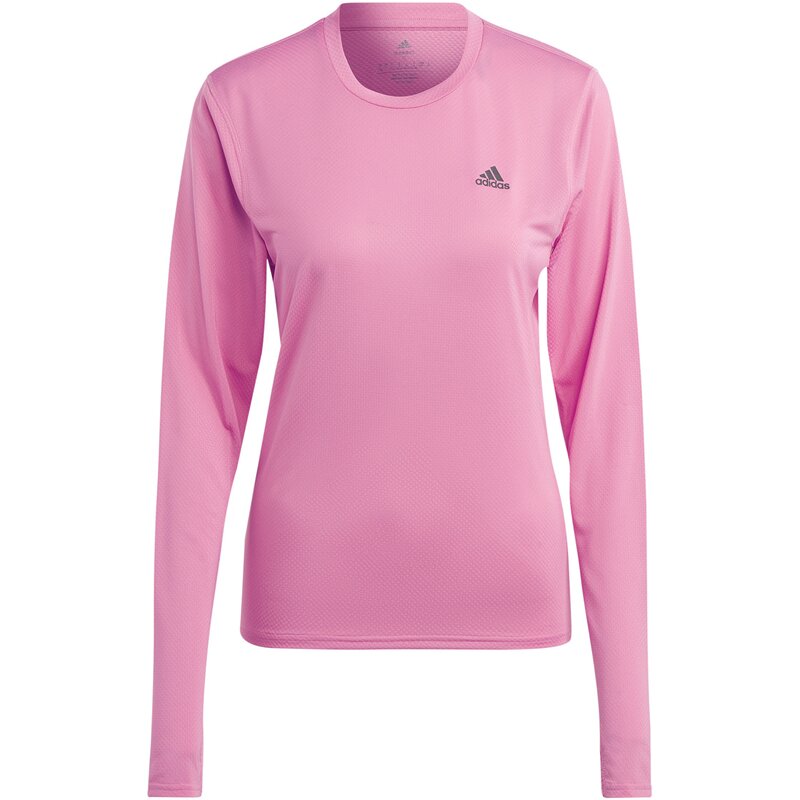 

Футболка с иконками бега Adidas, цвет pnkfus