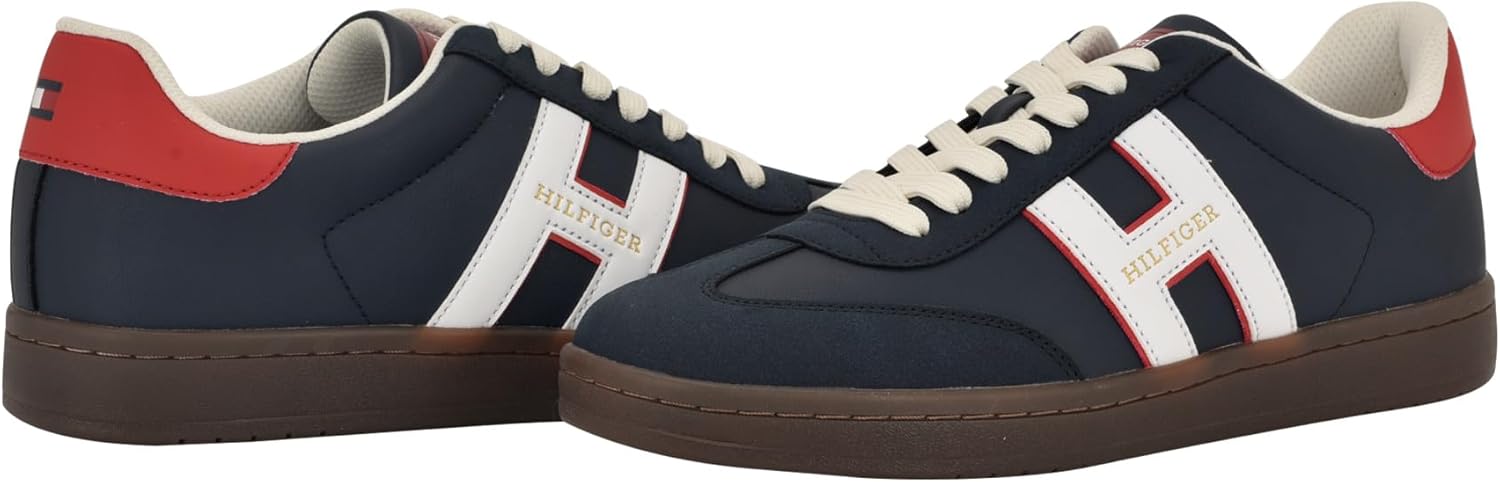 Мужские кроссовки Tommy Hilfiger Lasen, белый/красный/синий/темно-синий — фото 2