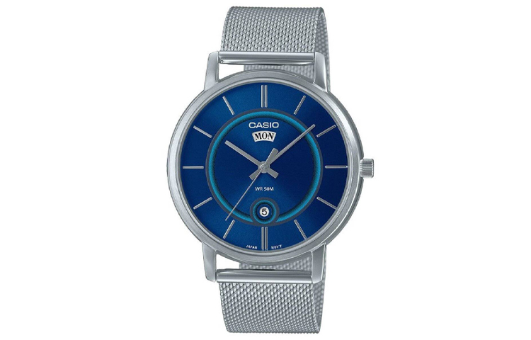 

CASIO Часы Men Standard Series Blue Watch MTP-B120M-2A, Blue Dial