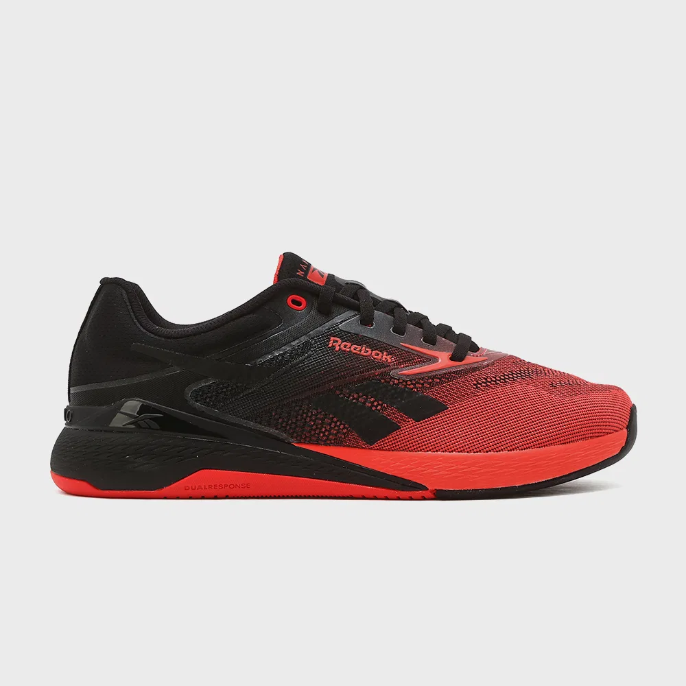 Мужские функциональные кроссовки Nano X5 чёрно-красные от Reebok
