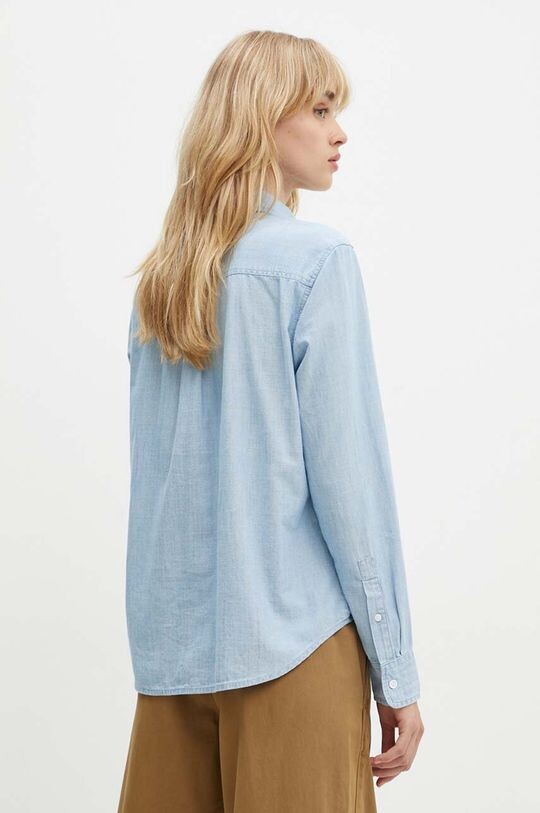 Хлопковая рубашка Levi's, синий — фото 3