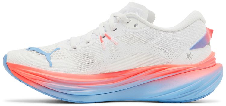 Кроссовки Puma Alex Toussaint x Wmns Deviate Nitro 3 'Execute with Intention', белый — фото 3