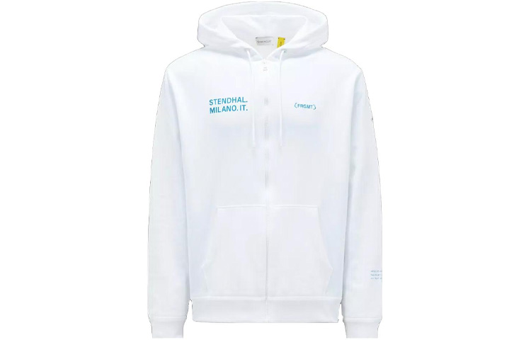 

Moncler X Fragment Design X FRGMT SS23 Толстовка унисекс белая