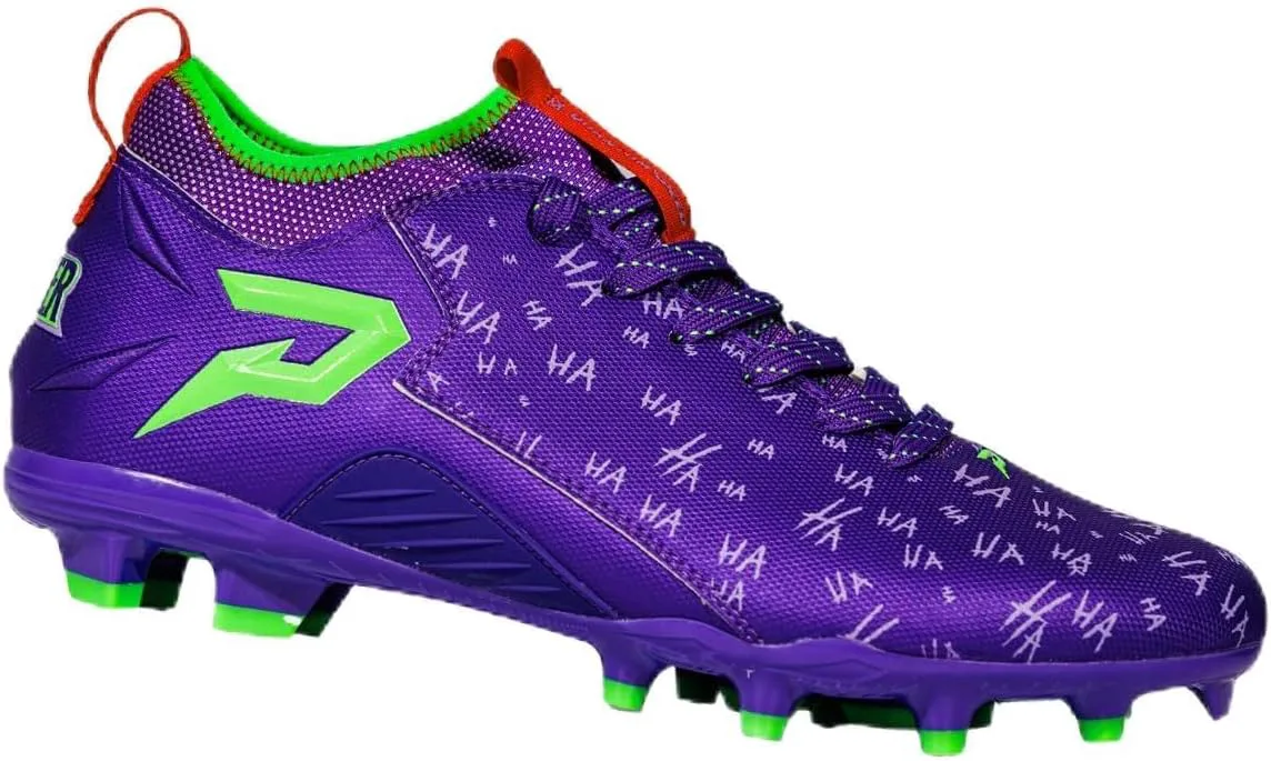 

Футбольные бутсы Phenom Elite Classic «The Joker» - Quantum Speed | Фиолетовое издание DC | Легкие бутсы для максимальной скорости для мужчин и детей, фиолетовый