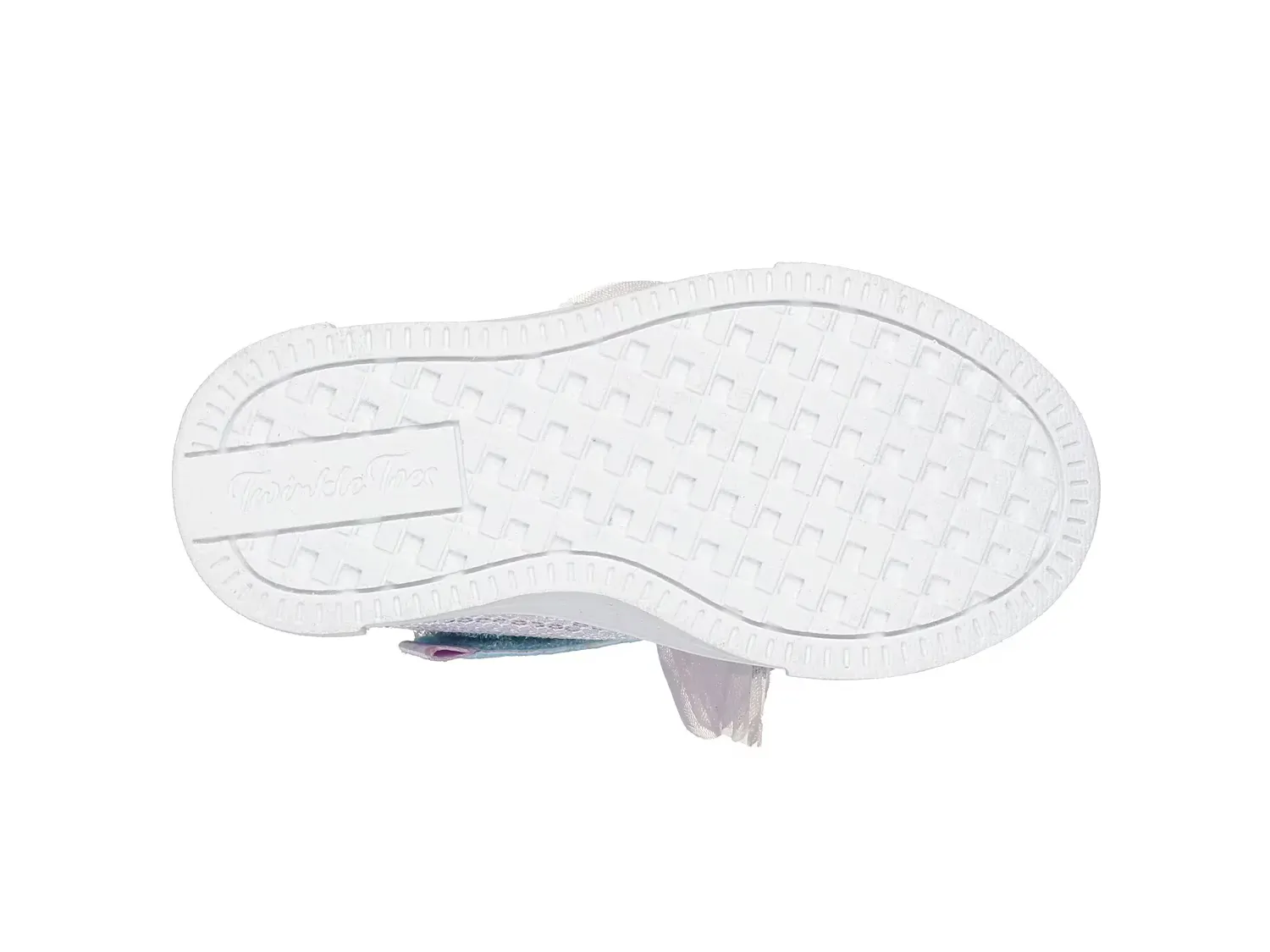 Блестящие кроссовки с пайетками - детские Skechers, Lavender/Multicolor — фото 4