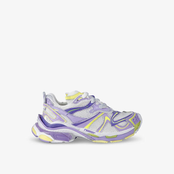 

Кроссовки Runner 2.0 с сетчатым верхом и низким верхом Balenciaga, белый