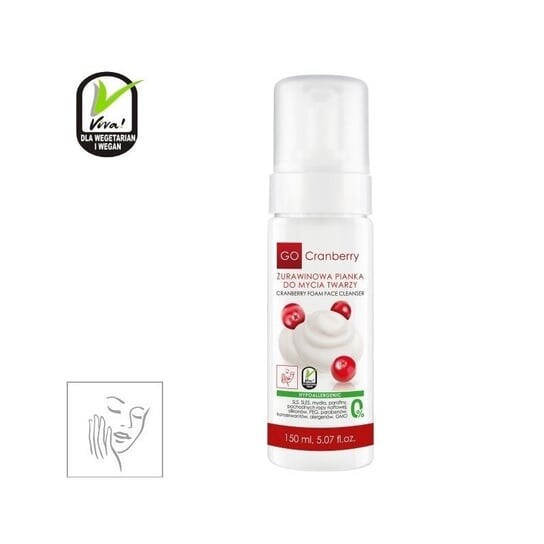 

Очищающая пенка для лица с клюквой, 150 мл GoCranberry, GoCramberry