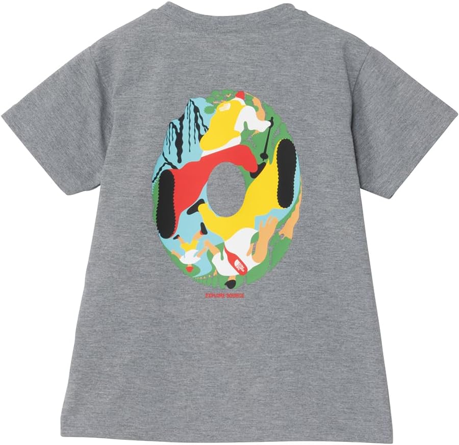 

Детская футболка с коротким рукавом THE NORTH FACE ES Circulation Tee, унисекс, серый