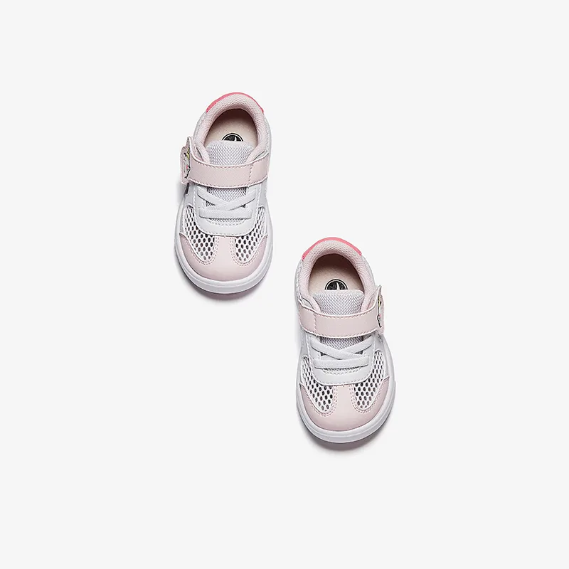 Кроссовки низкие для малышей A Dao Abrasion Resistant, Breathable, Slip Resistant, Anti Kick Antakids, Anta White/Clear Pink/Light Pink Red — фото 4