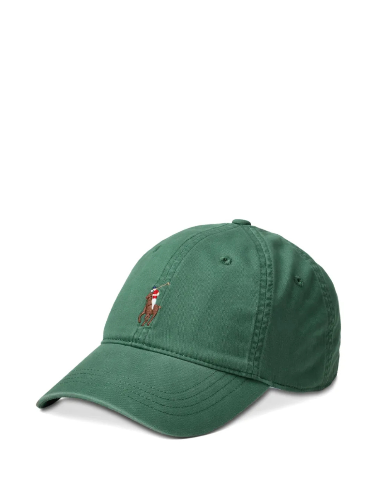 

Бейсболка с вышивкой Polo Pony Polo Ralph Lauren, зеленый