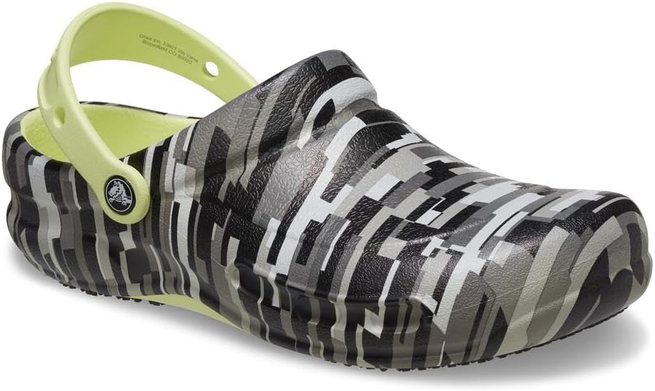 Сабо Унисекс Взрослые Сабо Bistro, Рабочая Обувь с Непоскользящей Подошвой Crocs, черный — фото 3
