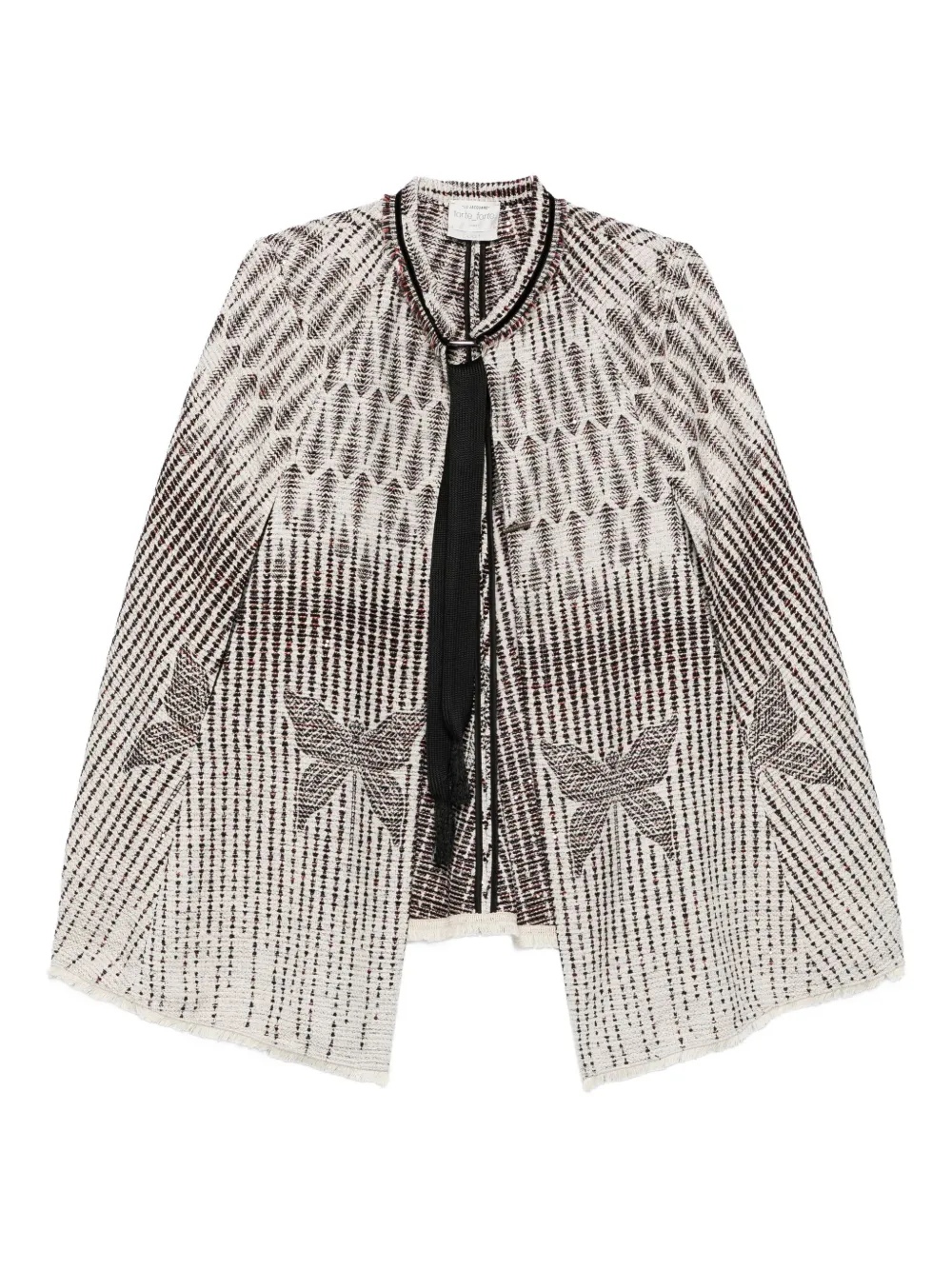 

Жаккардовый жакет Forte Forte, нейтральный