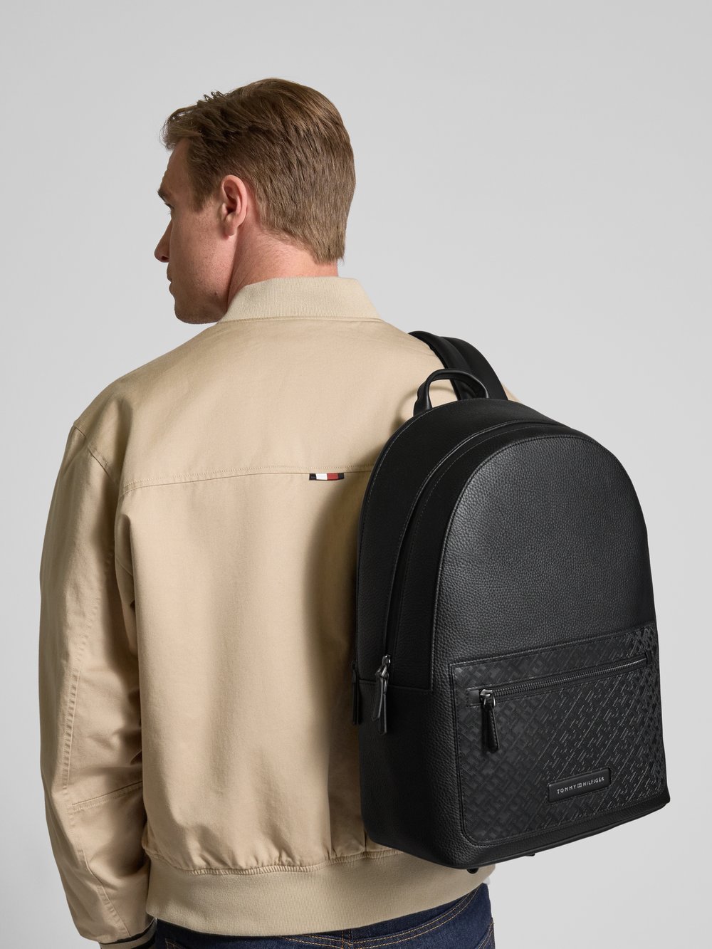 

Рюкзак с этикеткой Tommy Hilfiger, черный