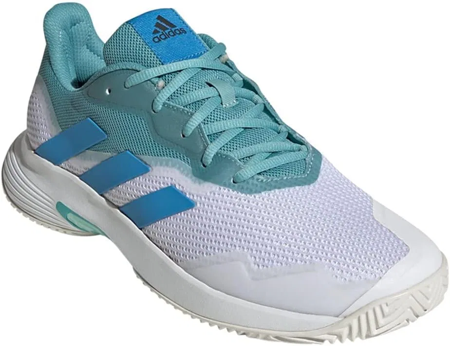 Кроссовки Adidas Unisex Courtjam Control M Low (не для футбола), Mint Tone Pulse Blue Ftwr White — фото 4