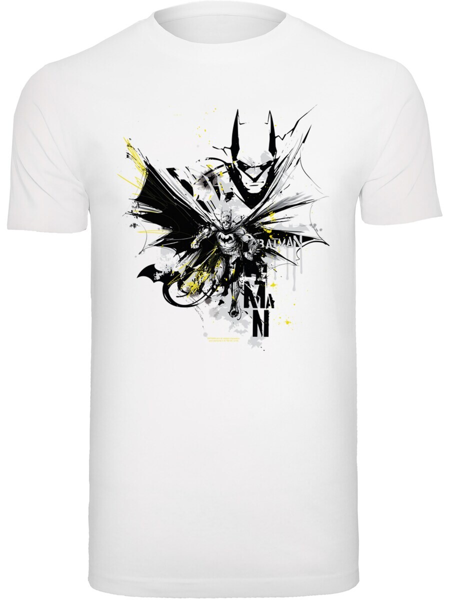 

Классическая футболка F4NT4STIC Shirt DC Comics Batman Batface Splash, белый