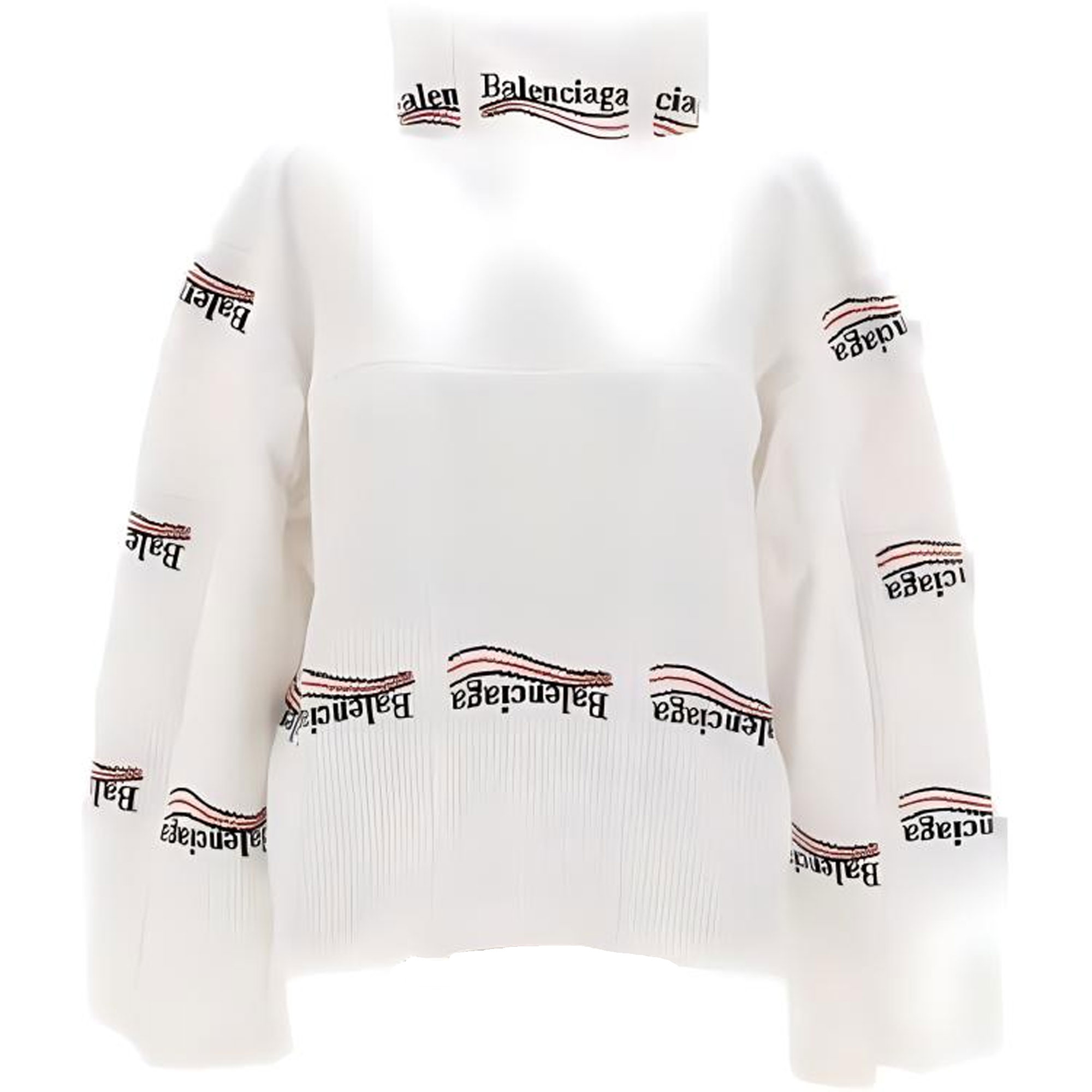 

Регулярный трикотаж мужской белый Balenciaga