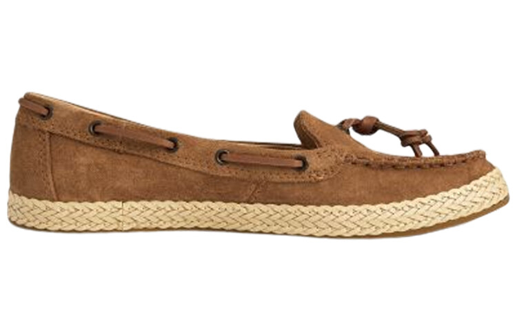 Женская повседневная обувь Женские низкие каштановые туфли Ugg — фото 2