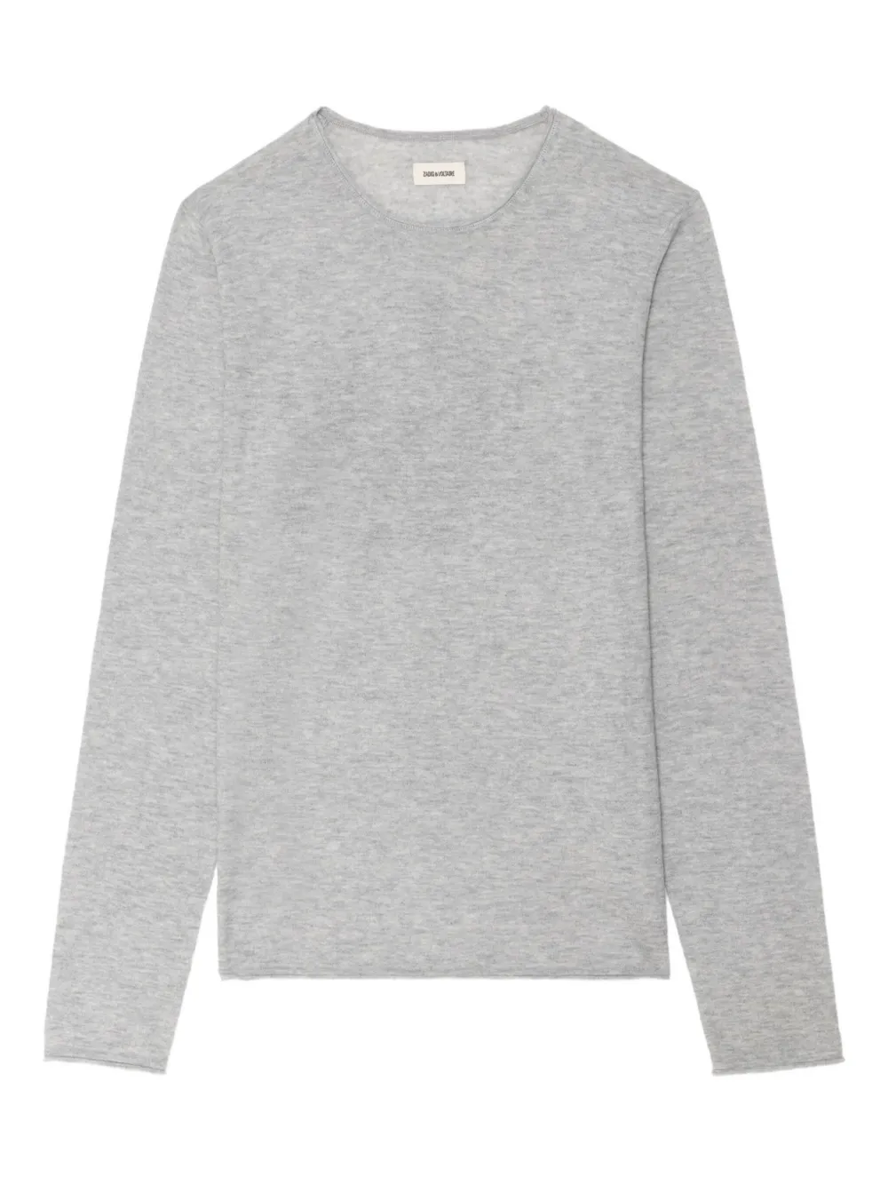 

Трикотаж с мотокросс-графикой Zadig&Voltaire, серый