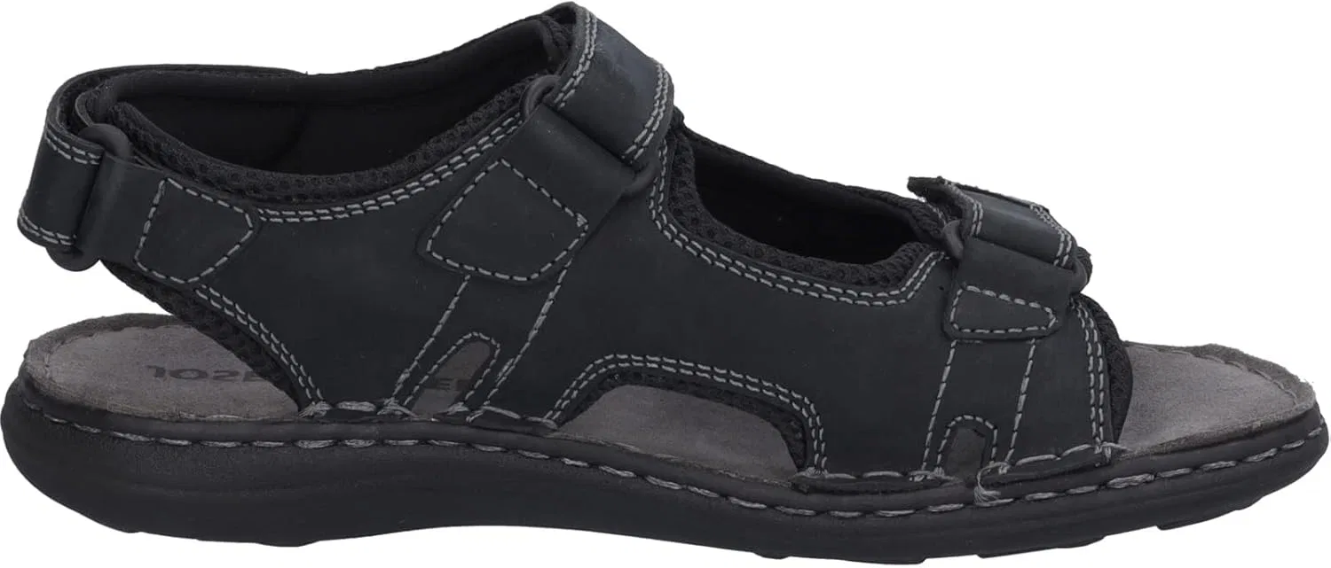 Мужские треккинговые сандалии Josef Seibel Vincent 08, ширина G (стандартная), Black — фото 4