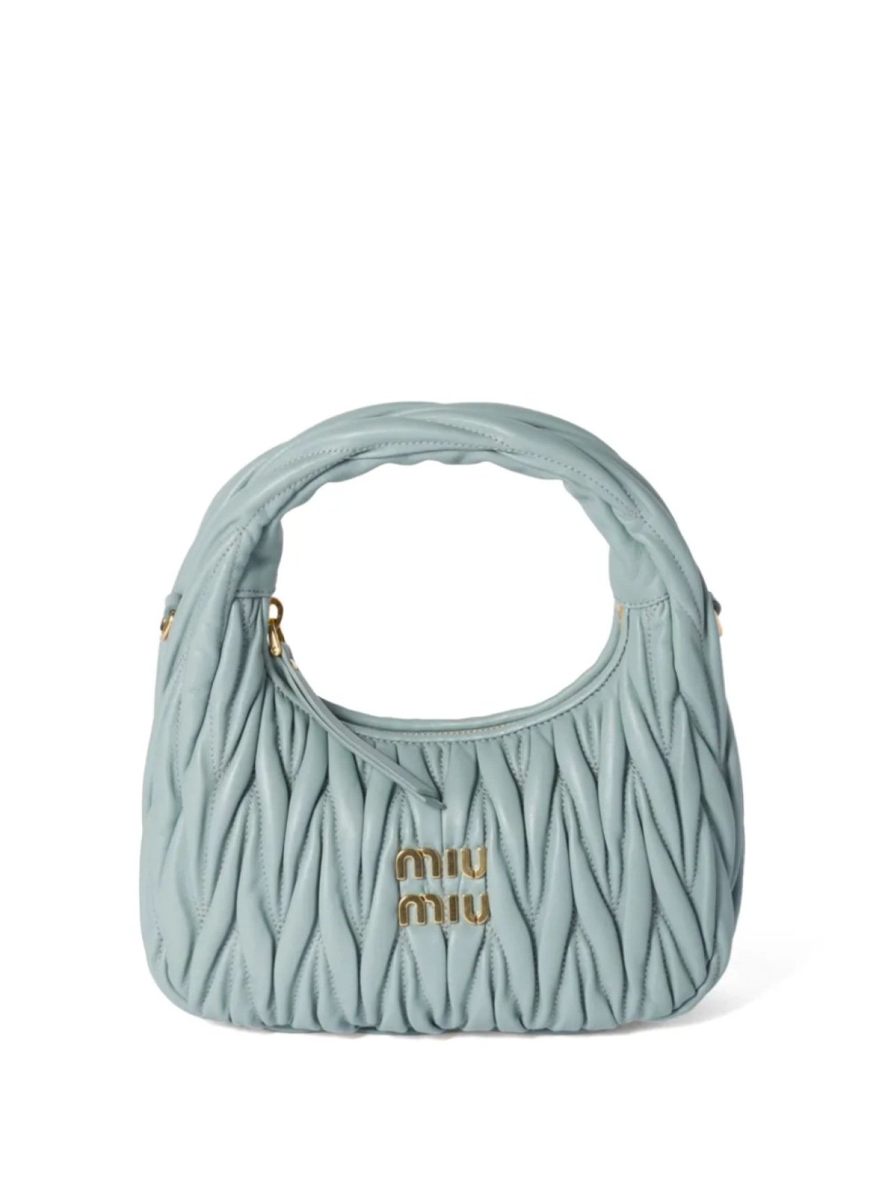 

Сумка-хобо Wander Miu Miu, зеленый