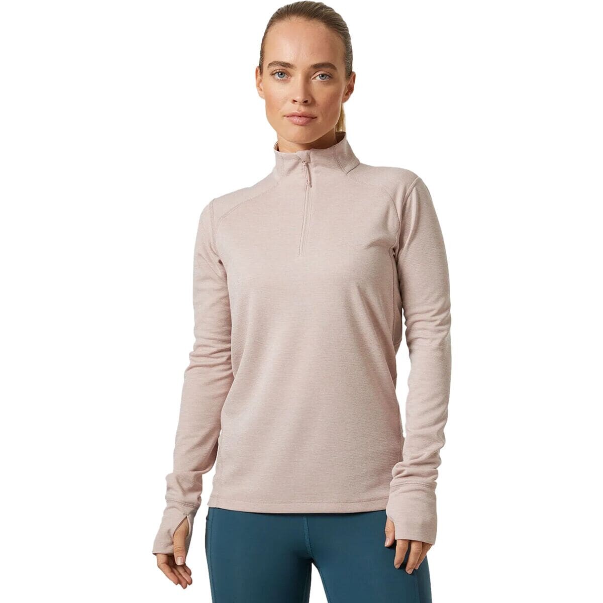 

Пуловер с молнией до половины длины lifa tech lite Helly Hansen, розовый