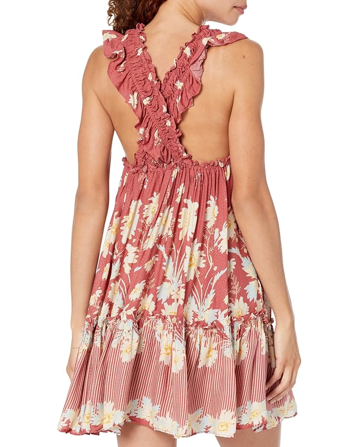 

Платье Free People Bali Wild Daisy Slip, цвет Renaissance Red Comb