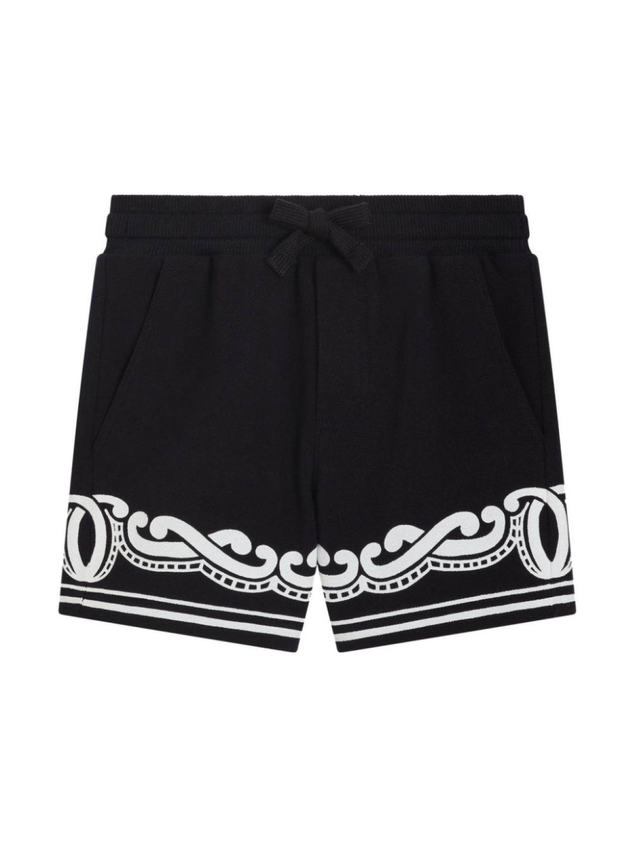 

Dolce & Gabbana Kids шорты с принтом, синий