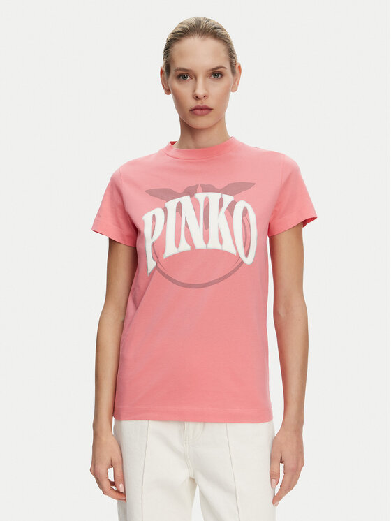 

Футболка обычного кроя 101752 A2CT N55 Pinko, розовый