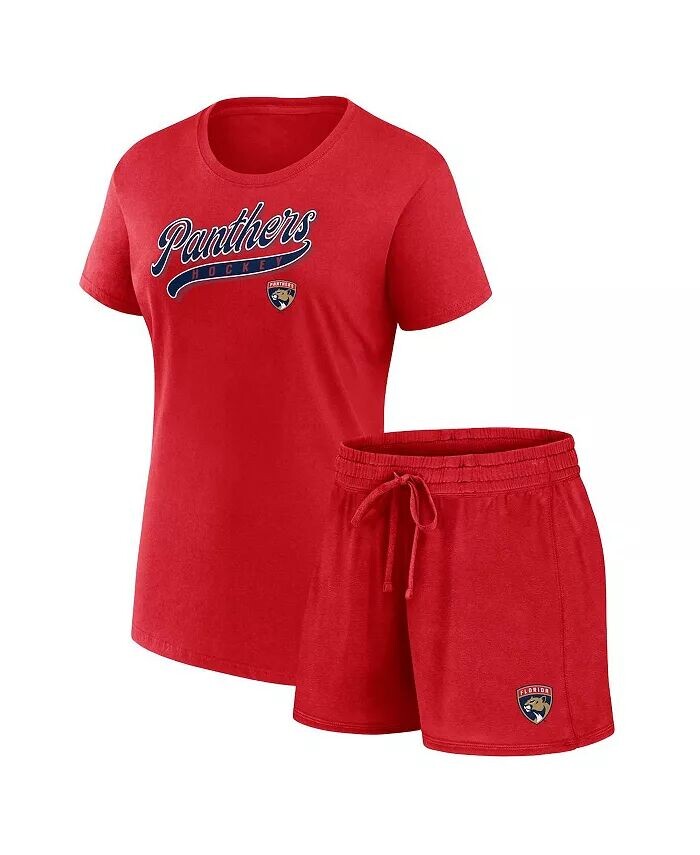 

Женская футболка и шорты Florida Panthers Start to Finish Combo Pack Fanatics