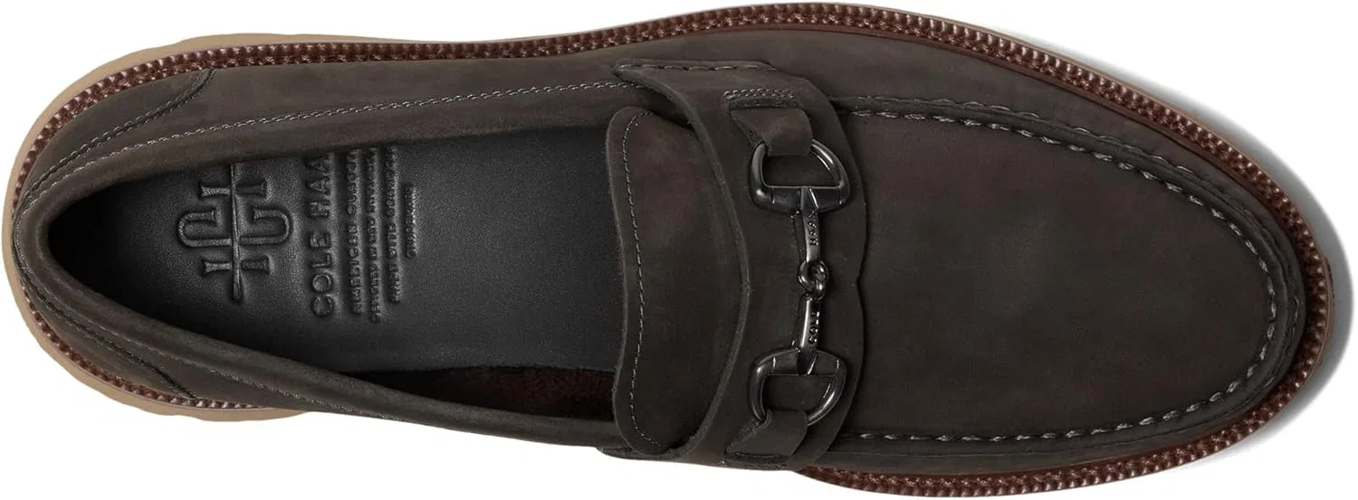 Мужские туфли Cole Haan - American Classics BitSlipper, Raven Nbk Dk Latte — фото 2