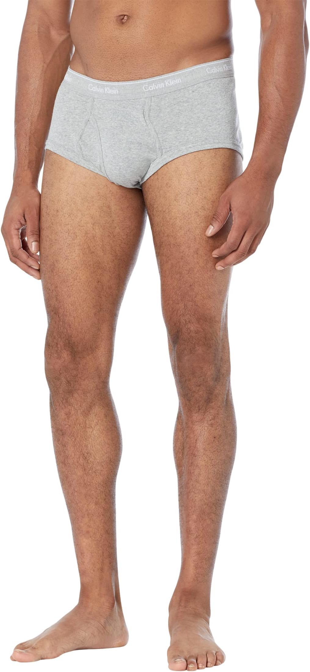 

Трусы Calvin Klein Underwear Cotton Classics Brief 3-Pack, цвет Grey Heather