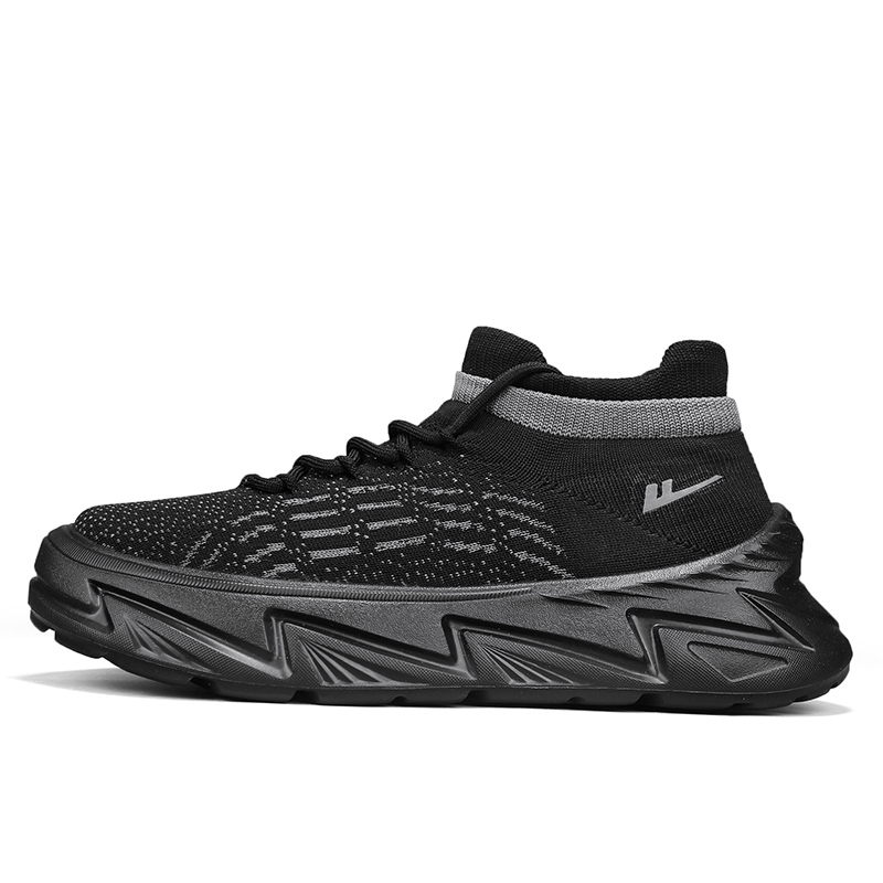 

Повседневные туфли мужские низкие серые WARRIOR, Black