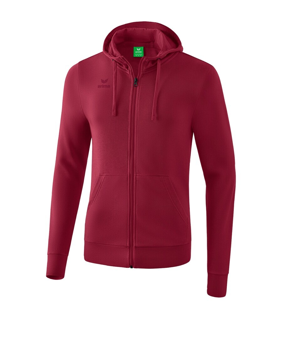 

Свитер с капюшоном на молнии ERIMA Athletic Zip-Up Hoodie, красный