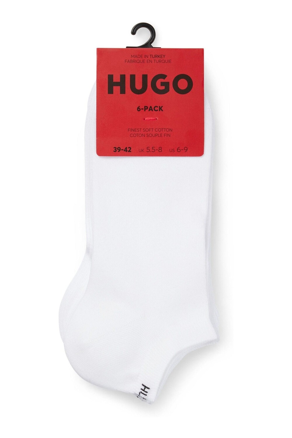 

Носки с логотипом 6 пар Hugo, белый