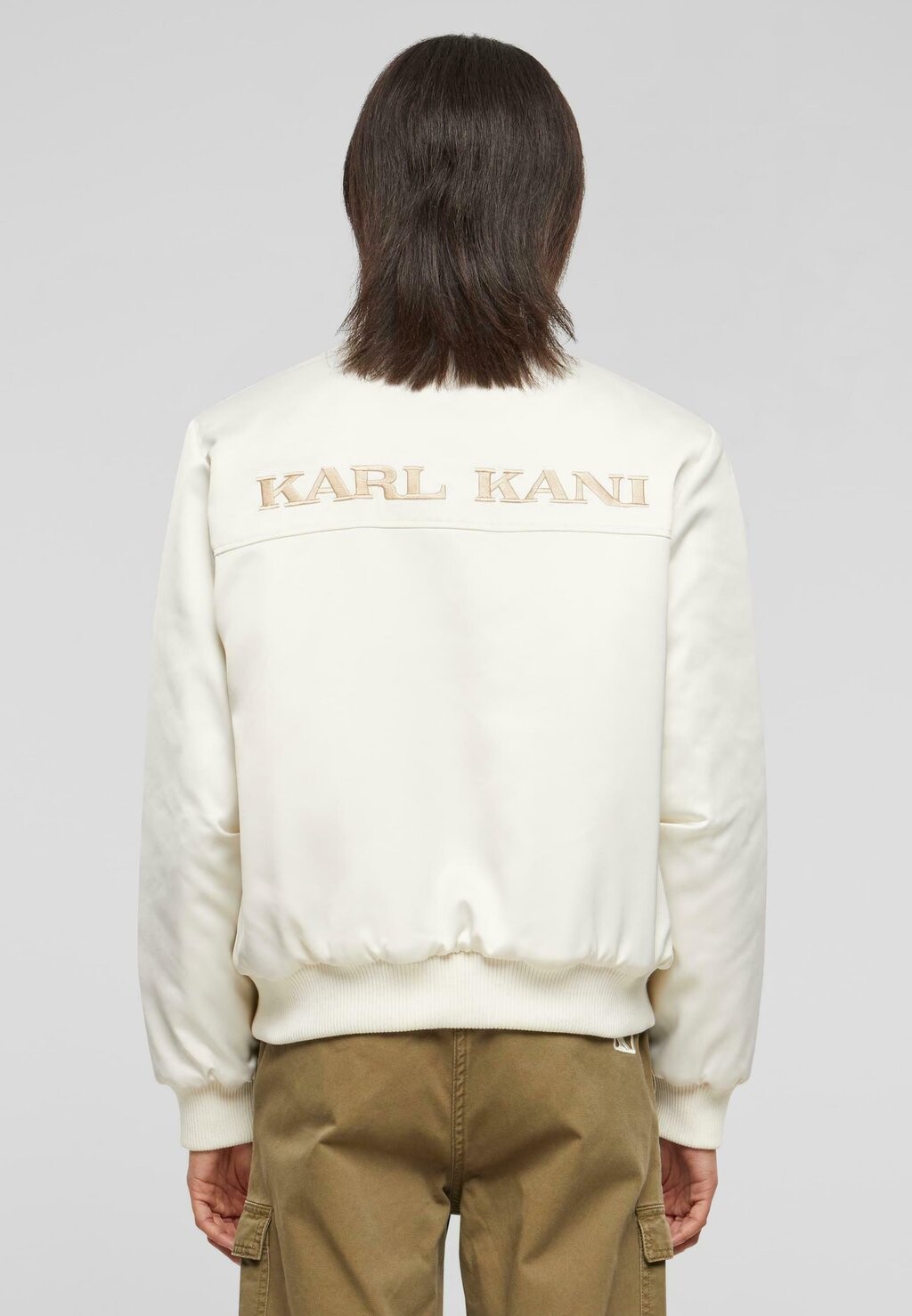 

Куртка-бомбер Karl Kani, цвет off white