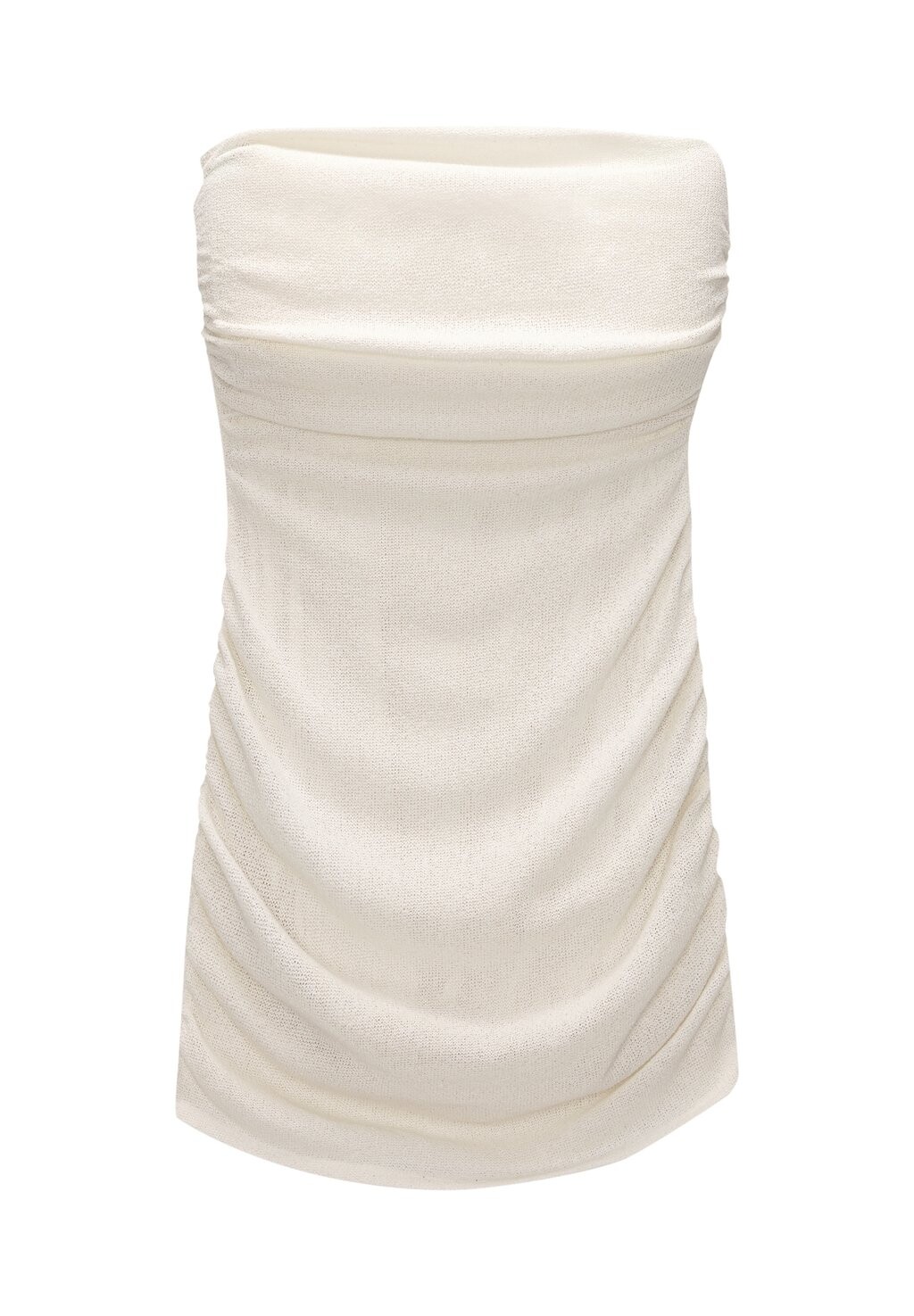 

Вязаное платье STRAPLESS PULL&BEAR, бежевый