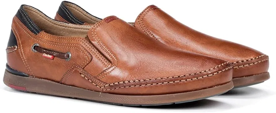 Туфли Fluchos 9883 Tornado Mariner Moccasin Man, Brown Leather 000 — фото 3