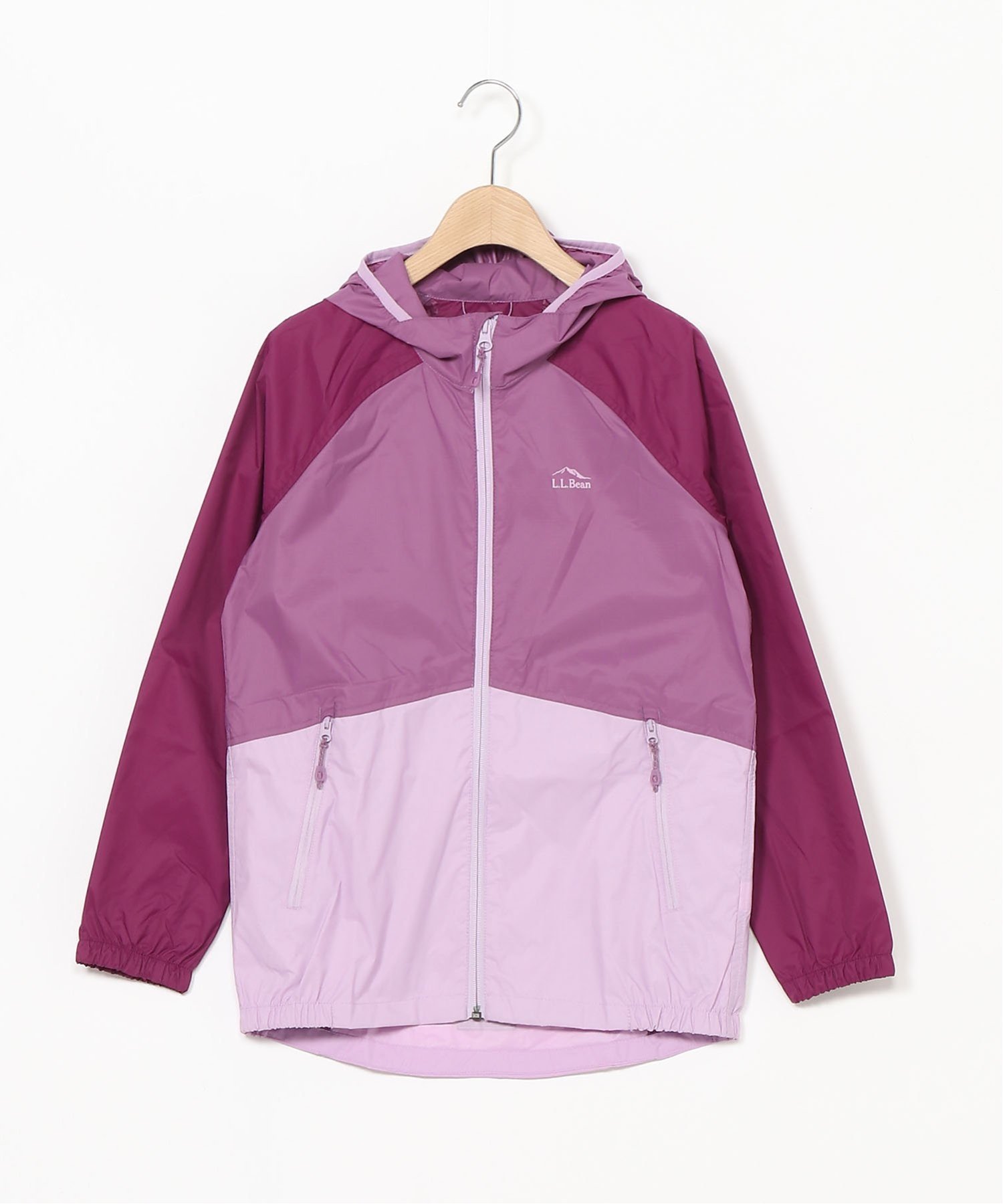 Детская ветро-дождевая куртка L.L.Bean, PrplClv/VltC — фото 3